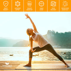 Sundhed Natural sunflower lecithin ingredient showing lipid-based delivery