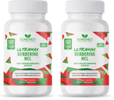 Sundhed Natural Ultramax Berberine HCL Cinnamon bottle for daily supplementation.