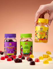 SUNGIVEN Ashwagandha stress-support gummies with KSM-66 extract.