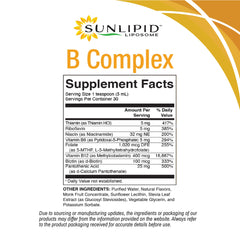 SunLipid bilayer delivery diagram on packaging illustrates advanced nutrient delivery.