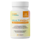 SUNN BIOLABS Multiright bottle front view highlighting gentle digestion benefits