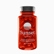SUNSET Forte bottle pour suggests a simple pre-drink ritual for smoother social evenings