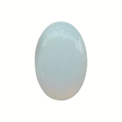 Sunshcat Opalite mini oval palm crystal for calming energy and meditation.
