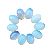 Sunshcat opalite oval flatback crystal 18x13mm boosts craft projects and aura balance.