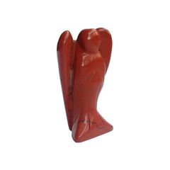 Sunshcat pocket-size crystal angel statue ideal for desk or altar displays.