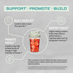 Sunwarrior Creatine Monohydrate pour into glass for a clean mix