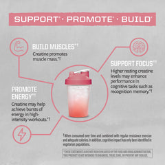 Close-up of Sunwarrior Raspberry Active Creatine label highlighting clean ingredients