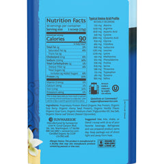 Sunwarrior Warrior Blend scoop enables easy portioning for shakes.