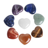 SUNYIK 8-stone heart set close-up showing natural color variation for mindful relaxation