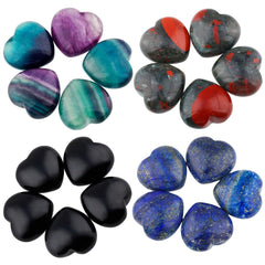SUNYIK mini puff heart stones offering pocket-sized relaxation and decorative charm