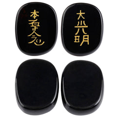 SUNYIK worry stones set of 4 promotes focus and calm during daily stress.