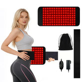 Suokeay red light therapy belt back wrap delivers targeted warmth for tense back muscles.