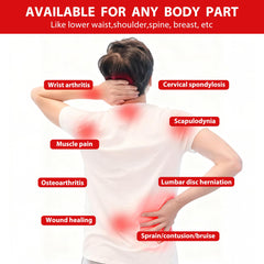 Suokeay red light therapy belt shoulder fit delivers comforting warmth to the upper body.