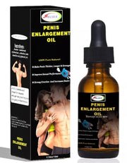 SUPASIZE men's massage oil 10ml bottle for on-the-go relief.
