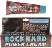 SUPASIZE USA American Eagle Rock Hard Cream bottle shown for smooth, non-greasy skin care.