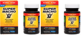 Super Macho bottle front view suggests daily use for active men.