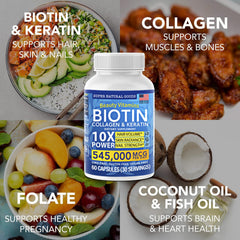 Capsules being poured from a Super Natural Goods bottle for daily use