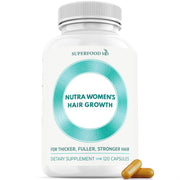 Superfood MD Women's Balance bottle front showing packaging for hair health.