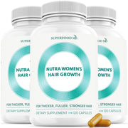 Superfood MD Women's Balance bottle front view for ongoing hair support