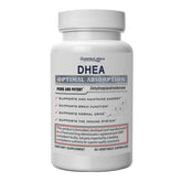 Superior Labs DHEA bottle close-up for daily wellness support.