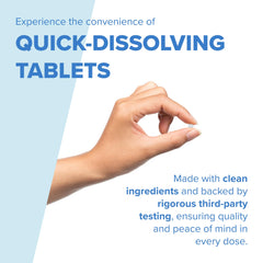 Superior Source Biotin 1000 mcg microlingual tablet dissolves fast