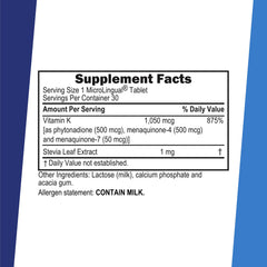 Superior Source microlingual tablets close-up showing fast dissolve on the tongue.