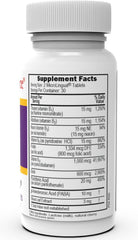 Superior Source Women’s B Complex sublingual-dissolution close-up shows rapid uptake.