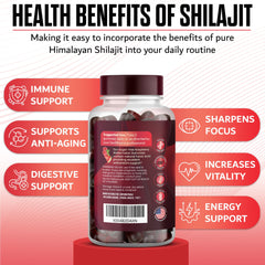 Close-up of SUPERNUTRIALS Shilajit Gummies texture for easy daily use