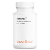 Supersmart Keranat bottle front view for daily hair support
