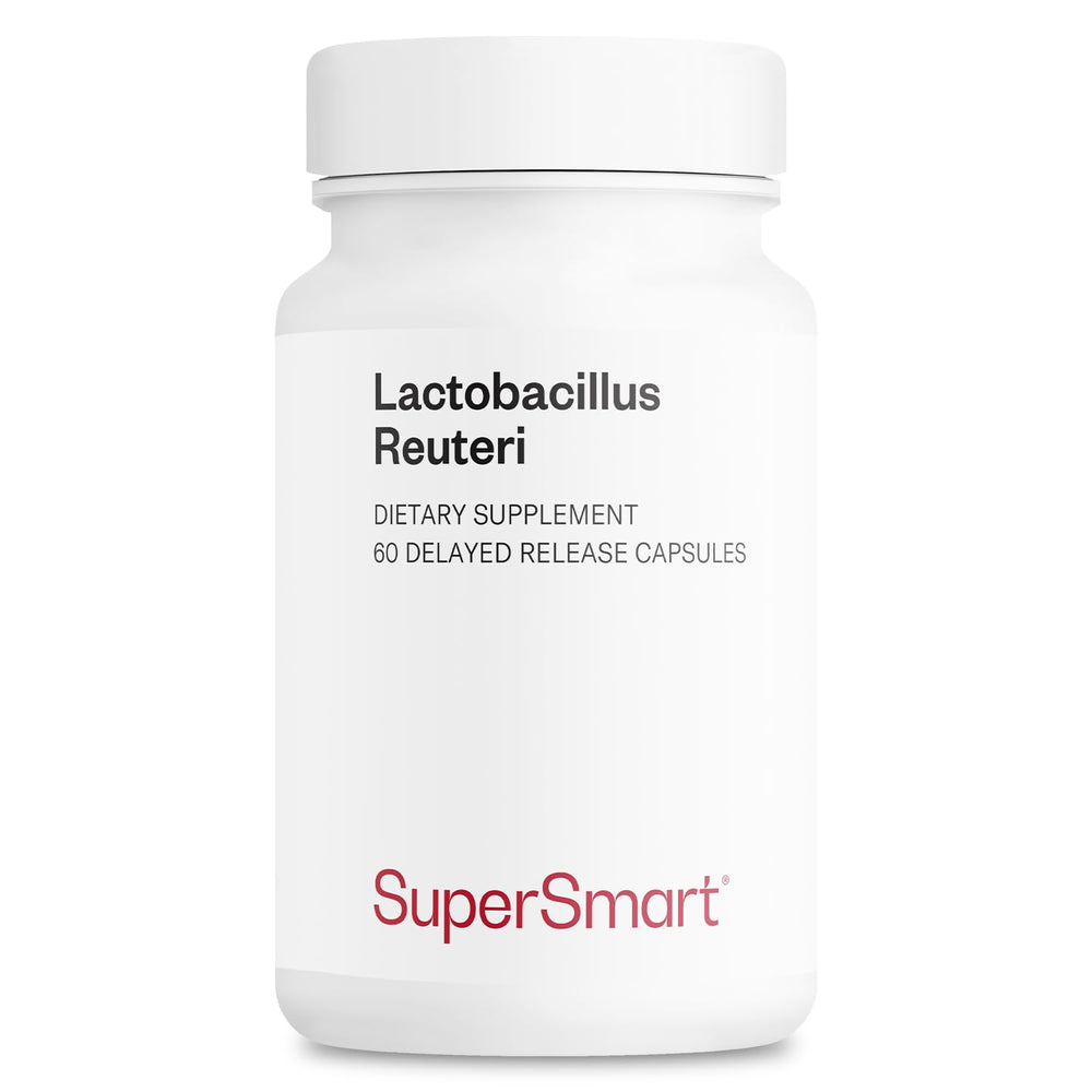 Supersmart Lactobacillus Reuteri bottle with 5 billion CFU for daily probiotic support
