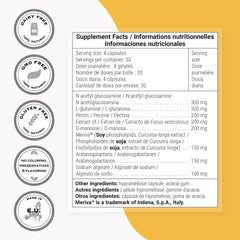 Supersmart Lectin Flush label detail with gluten-free and non-GMO badges.