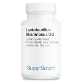 Supersmart LGG bottle front for daily probiotic support.