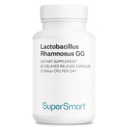 Supersmart LGG bottle front for daily probiotic support.