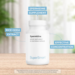 Supersmart non-GMO gluten-free label closeup emphasizes pure ingredients.