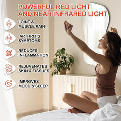 Supersred compact hand-wrist wrap demonstrates portable heat therapy in a slim form.
