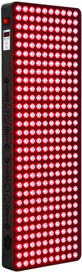 Supersred red light therapy panel front view for full-body coverage.
