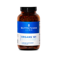 Suppgrade Labs Organs 101 bottle-front view for daily nutrient support