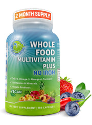 SUPPLEMENTS STUDIO vegan daily multivitamin bottle front for daily wellness from whole-food ingredients