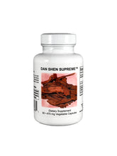 Supreme Nutrition front label of Dan Shen Supreme bottle showing clear ingredient focus and trust