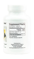 Supreme Nutrition Mucuna Supreme capsules close-up highlighting pure cowhage