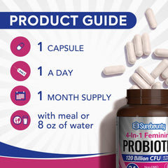 Surebounty Probiotics cranberry extract visual emphasizing natural antioxidant component.