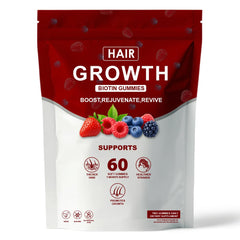 SUUDUUL Lumin Hair Gummies bottle front, easy daily use.