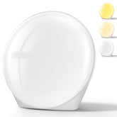SUXIO Light Therapy Lamp front view displaying 10,000 Lux for mood support.