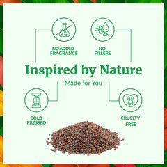 SVA Broccoli Seed Oil applied to scalp for nourishment
