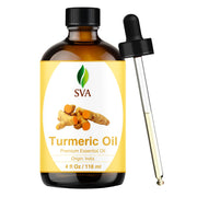 SVA ORGANICS aceite de cúrcuma con gotero para aplicación precisa.