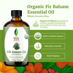 SVA Organics Fir Balsam oil ready for diffusers and room freshening.