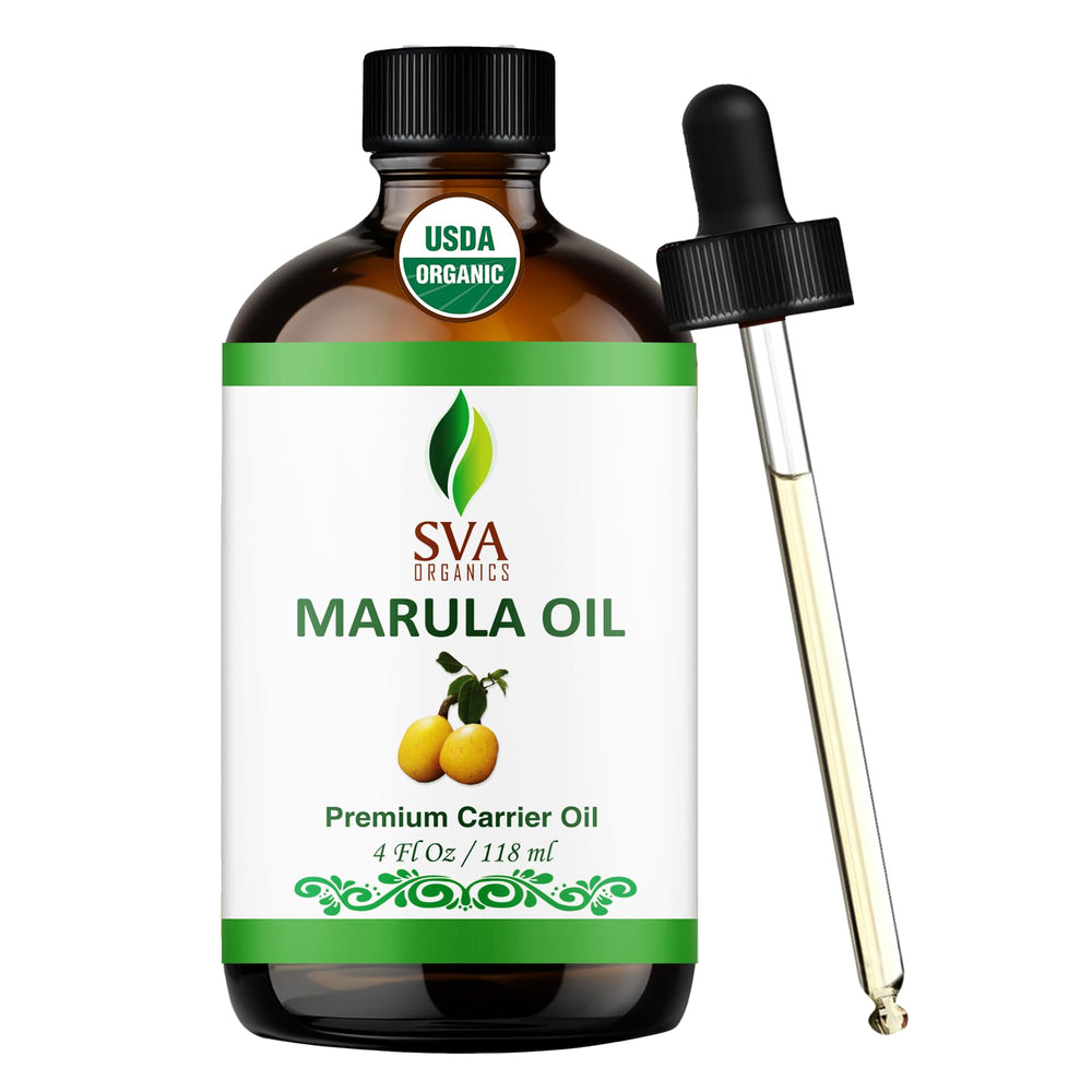 SVA Organics Marula Oil bottle for skin and hair nourishment