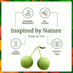 SVA Organics Tamanu seed oil mixed with conditioner for hair care