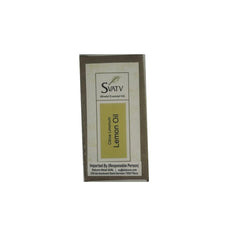 SVATV Lemon Essential Oil 10 ml bottle for diffusing and DIY blends.