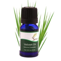 SVATV Vetivert essential oil massage application for relaxing, soothing moments.